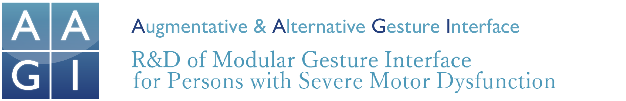 R&D of Modular Gesture Interface for Persons with Severe Motor Dysfunction